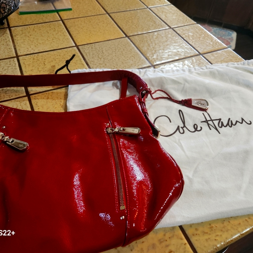 Cole Haan Red Handbag